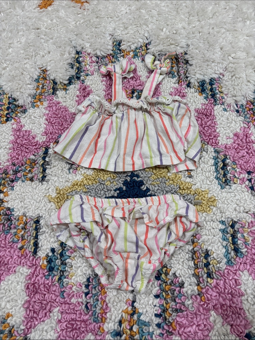 Jessica Simpson Striped Set